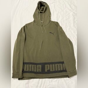 Puma Khaki Green Sweatshirt